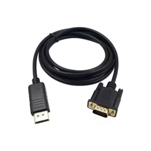 Cabo Displayport Para Vga Macho Com 1,80 Metros